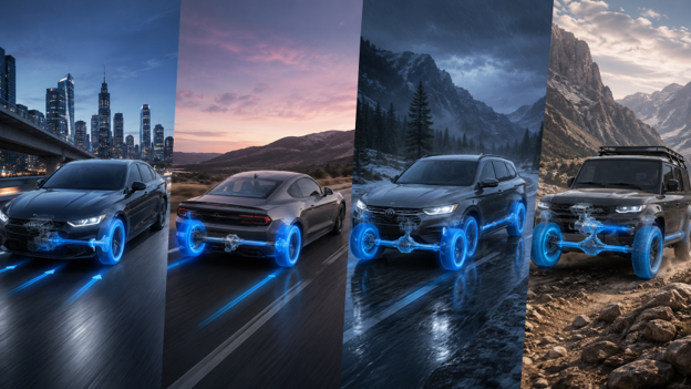 FWD, RWD, AWD y 4×4: guía completa sobre los tipos de tracción y cuál tiene tu carro  